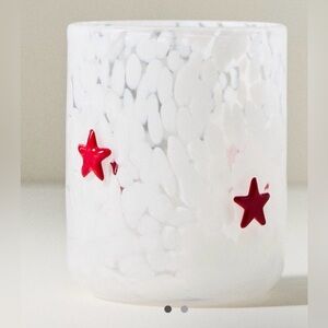 Anthropologie NIB The Icon Confetti Glass